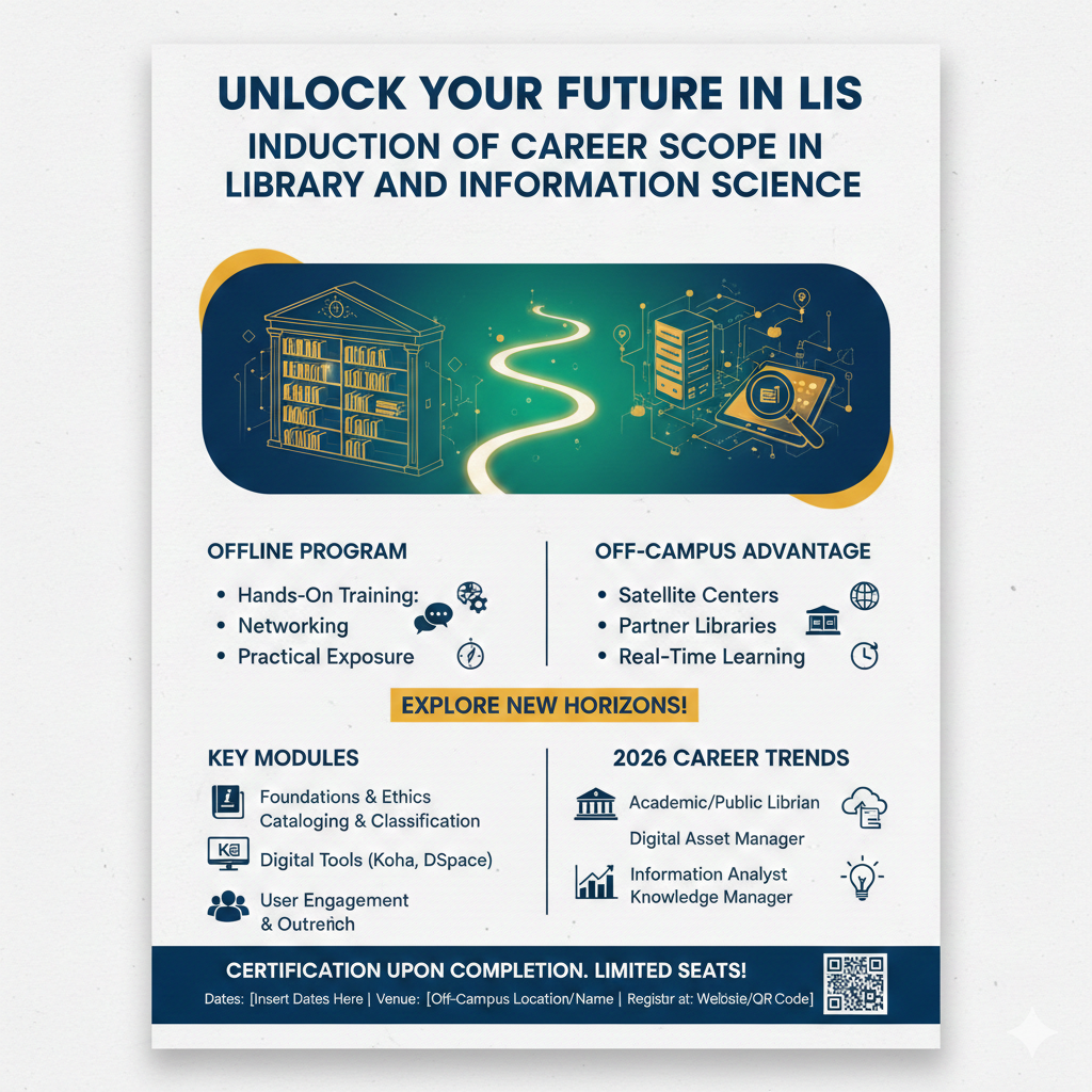 Induction of Career Scope in Library and Information Science